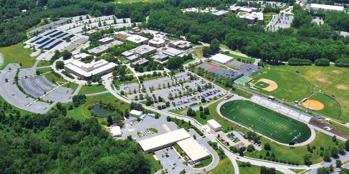 Arnold Campus Aerial